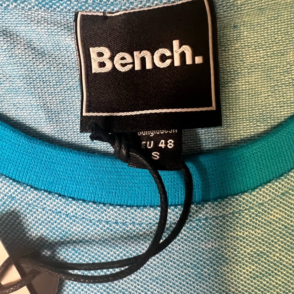 Bench Light Blue Short Sleeve Tee NWT Size S - Picture 2 of 5